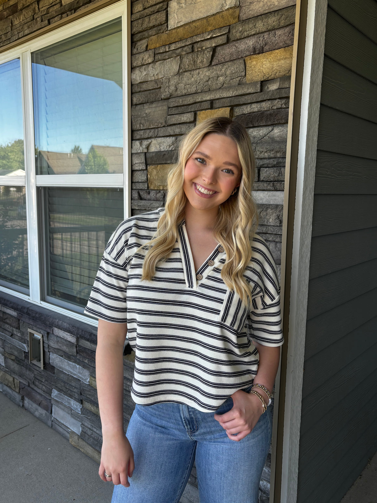 Harbor Henley Top