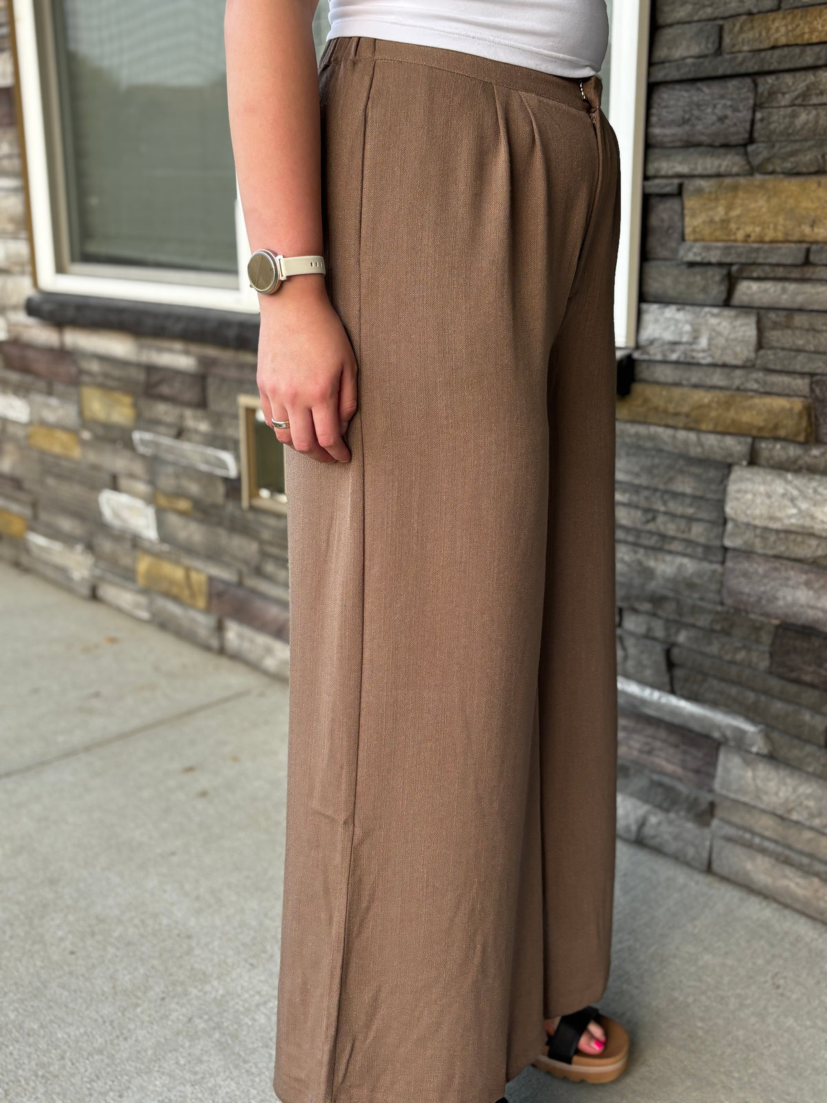 Driftwood Wide Leg Pant