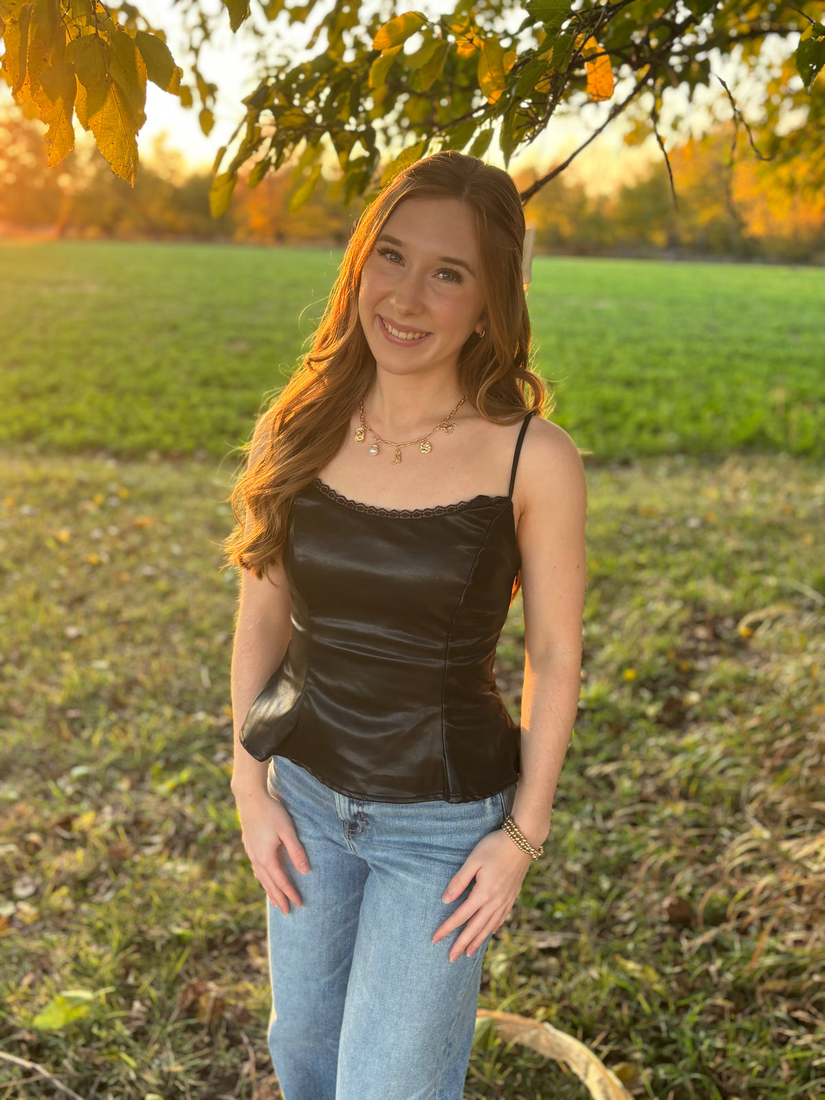 Midnight Spark Top - Black