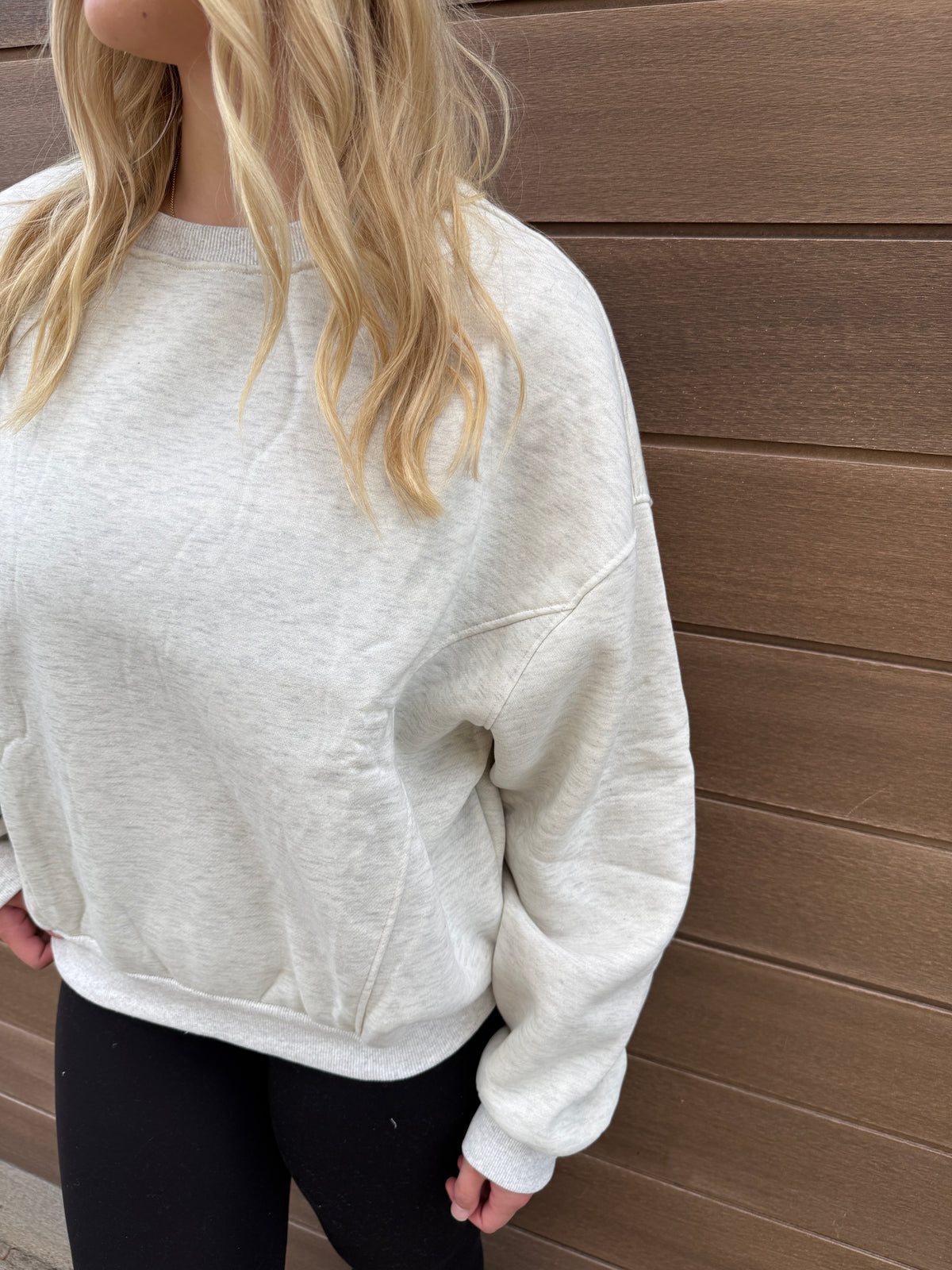 Everyday Crewneck - Heather Gray