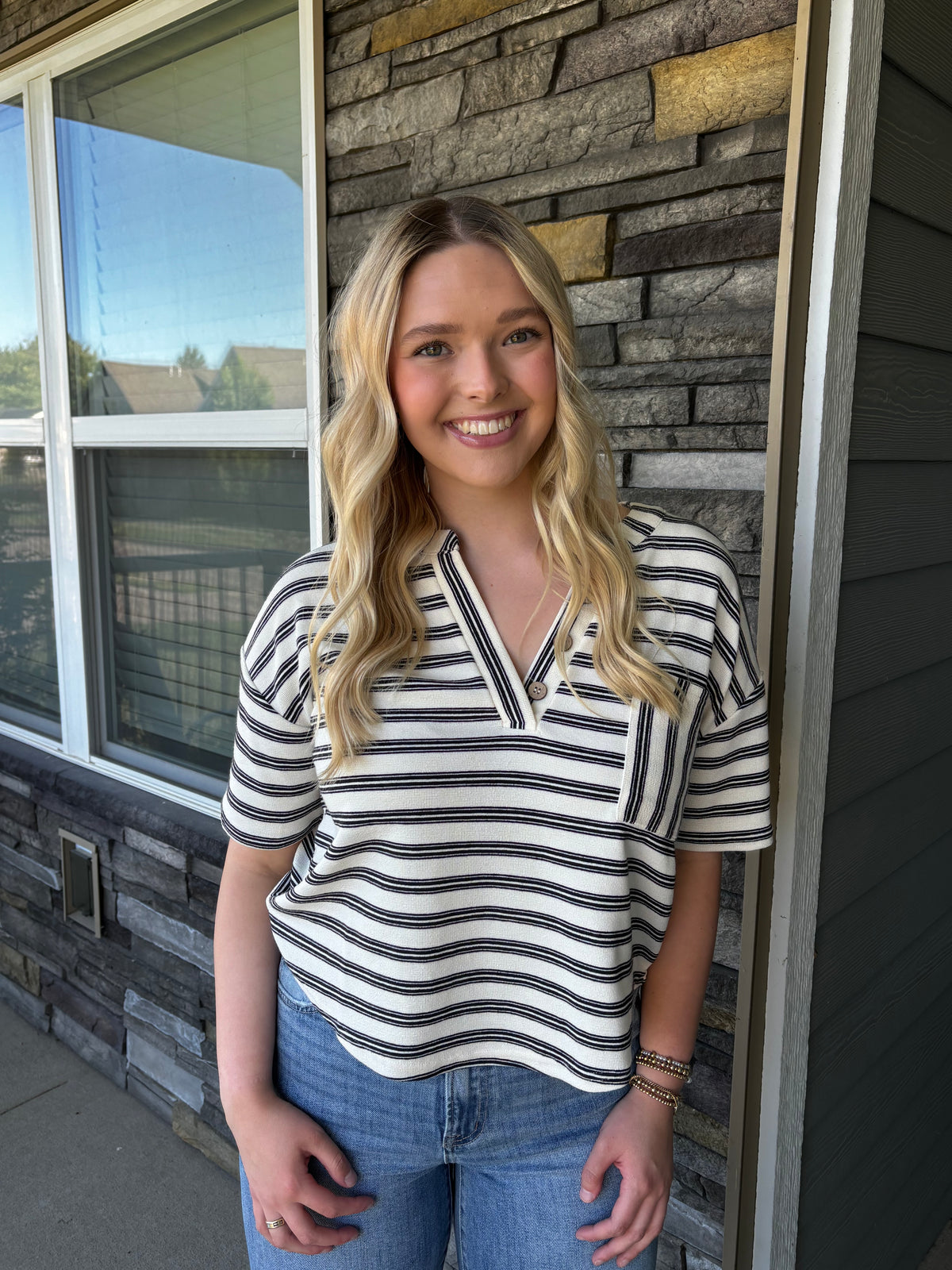 Harbor Henley Top