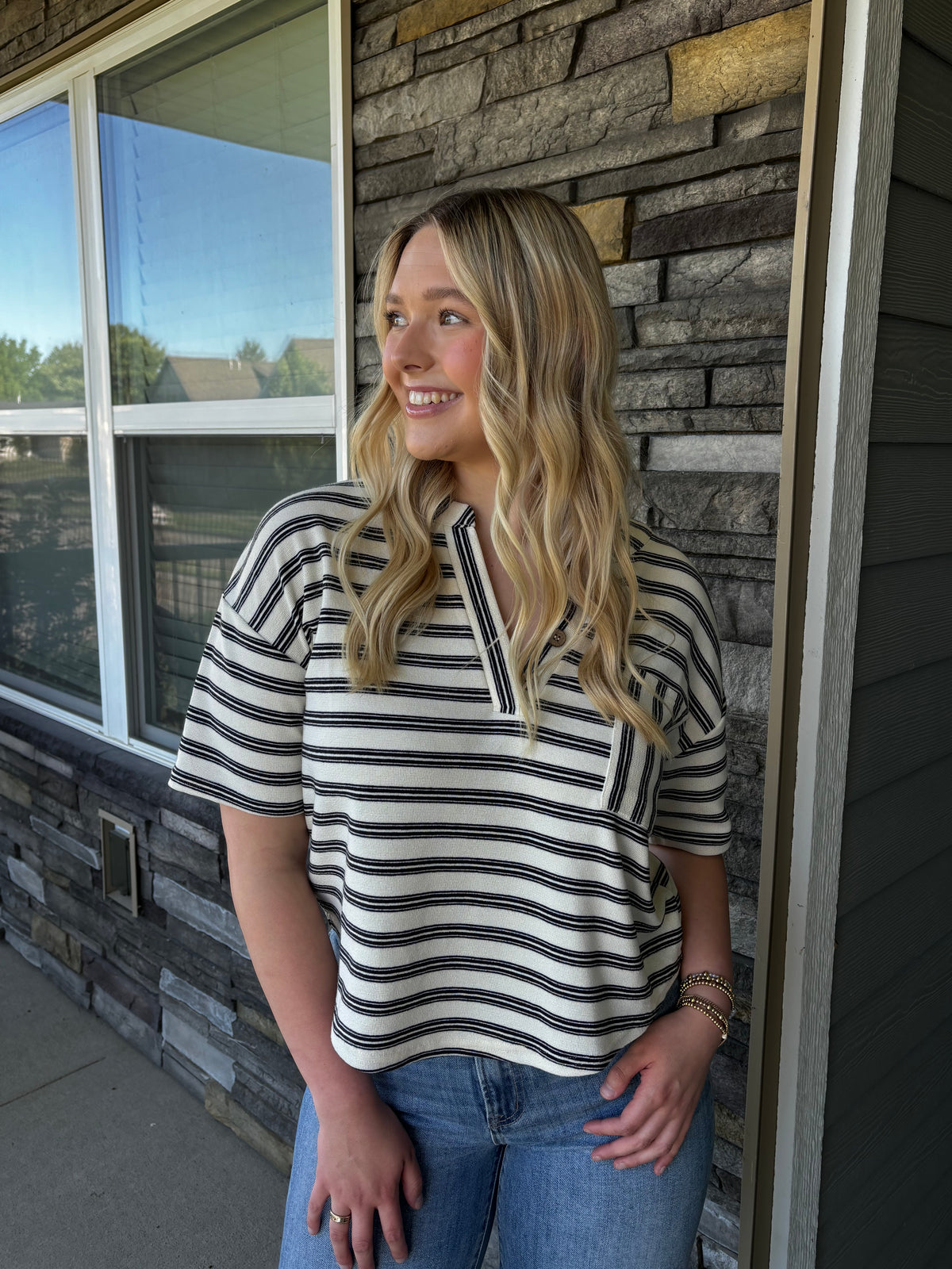 Harbor Henley Top
