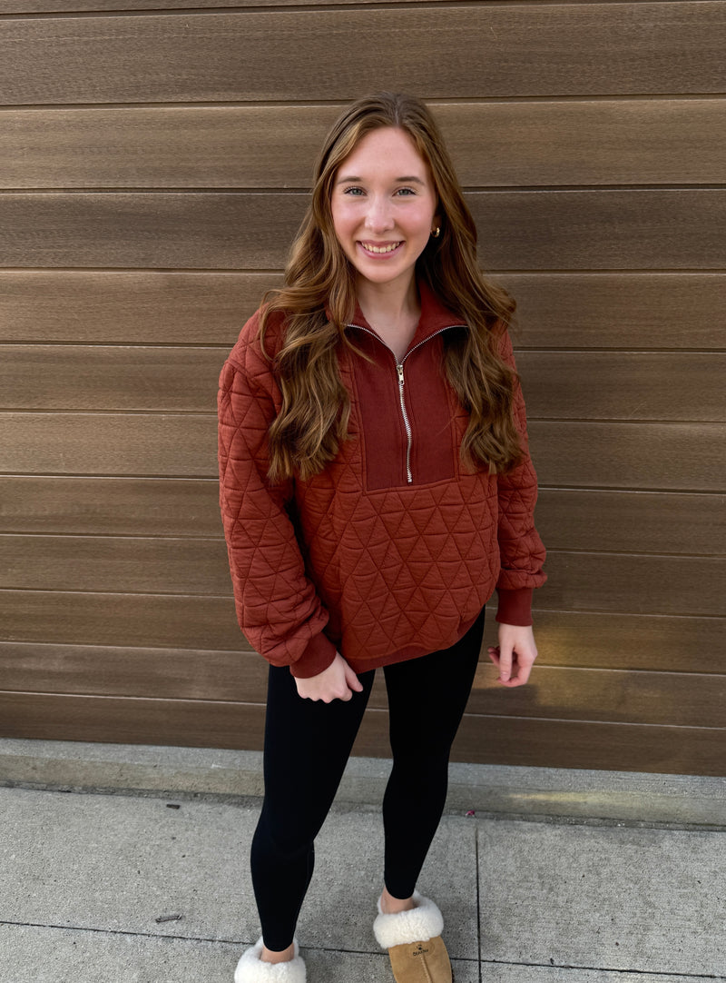 Urban Edge Half-Zip Sweatshirt
