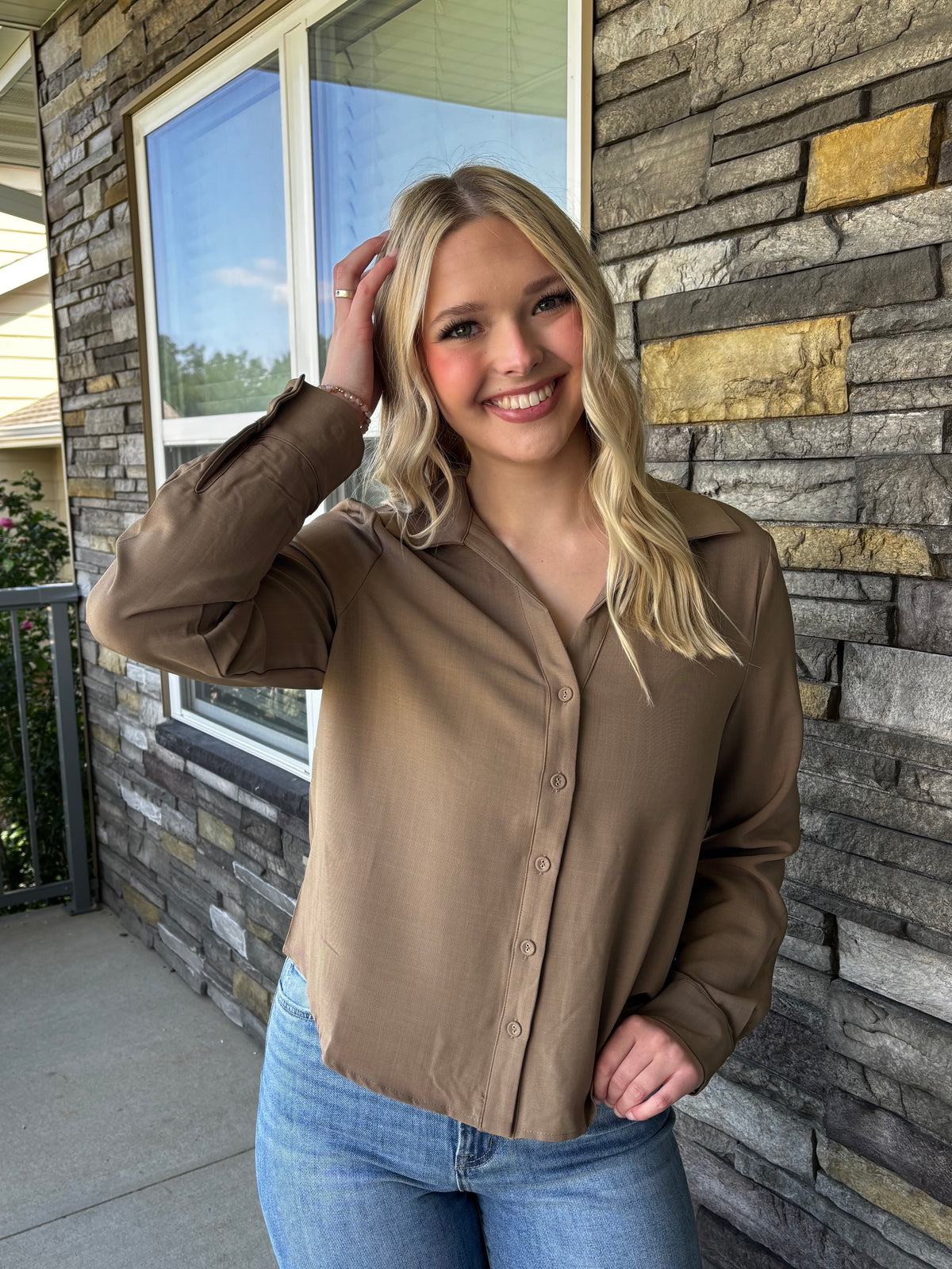 Mocha Monday Blouse