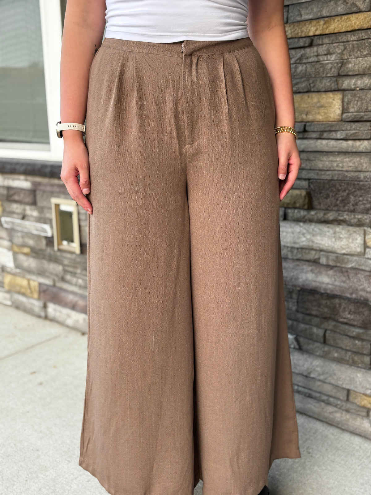 Driftwood Wide Leg Pant