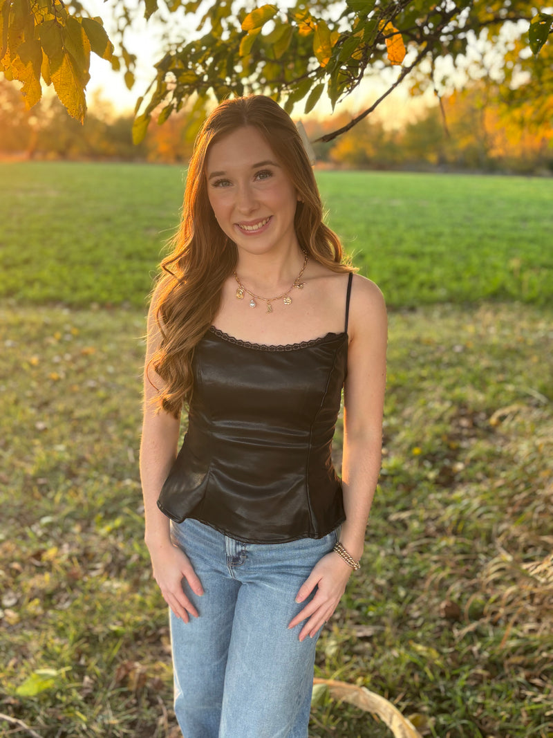 Midnight Spark Top - Black