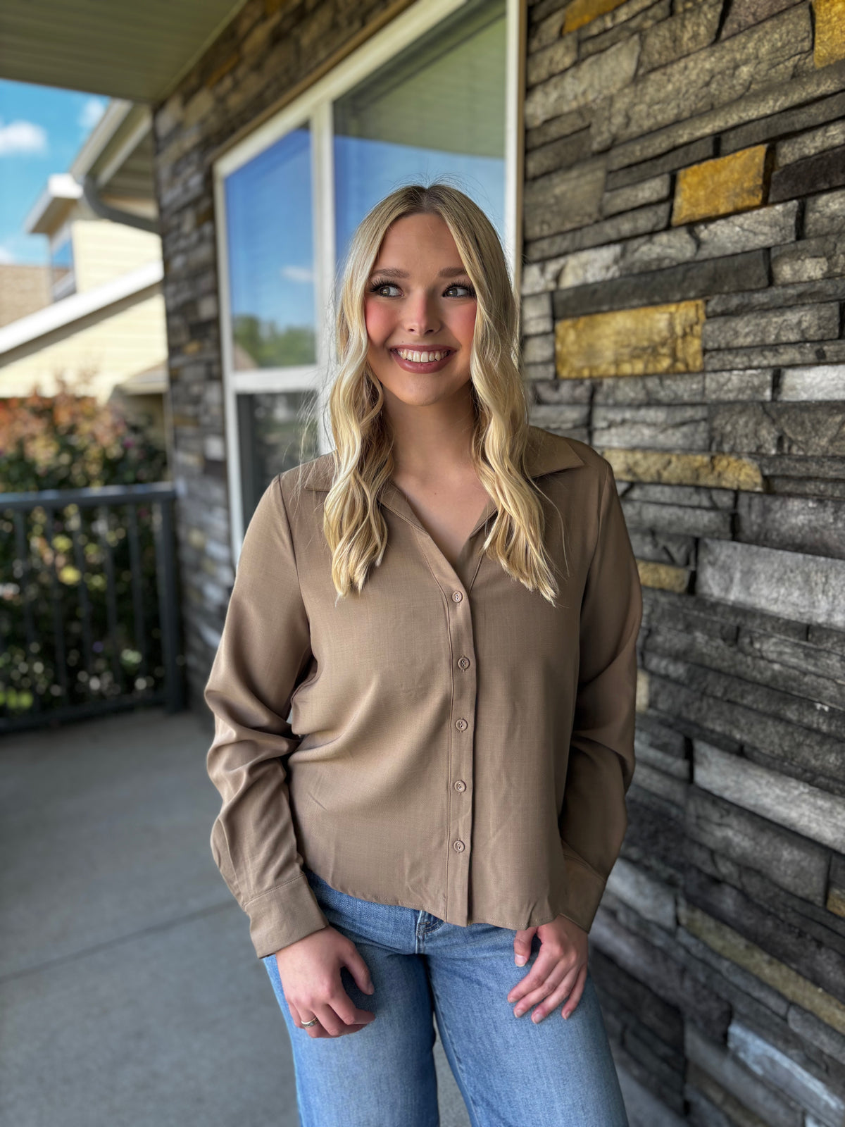 Mocha Monday Blouse