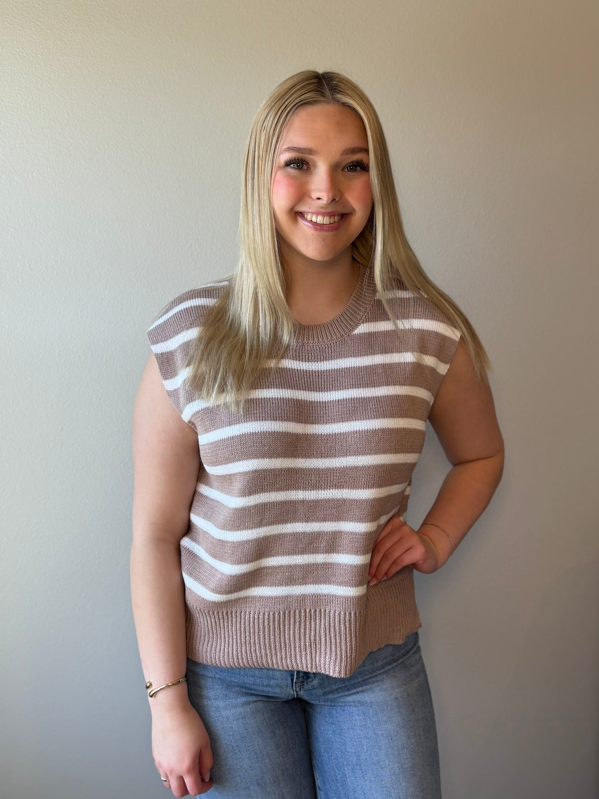 Sandbar Stripe Top