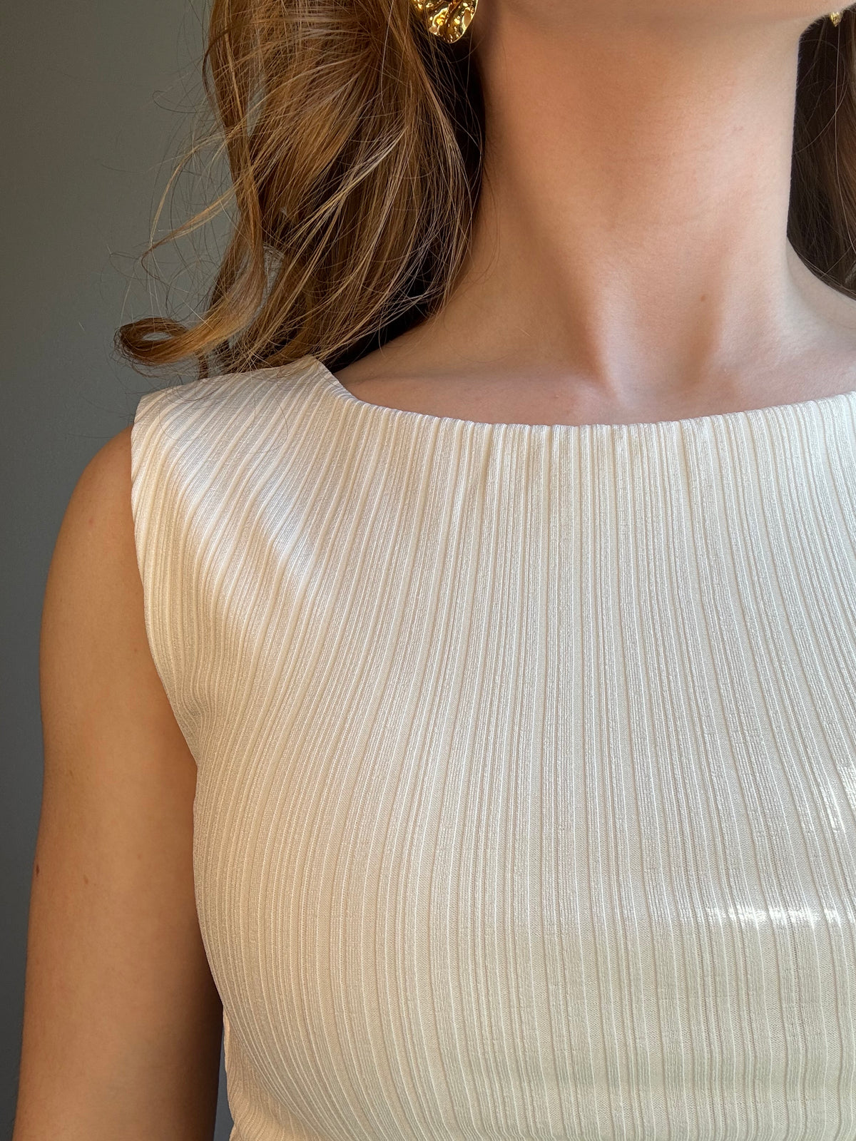 Coastal Drift Tank - Cream