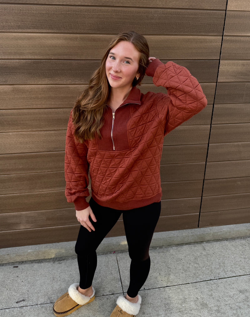 Urban Edge Half-Zip Sweatshirt