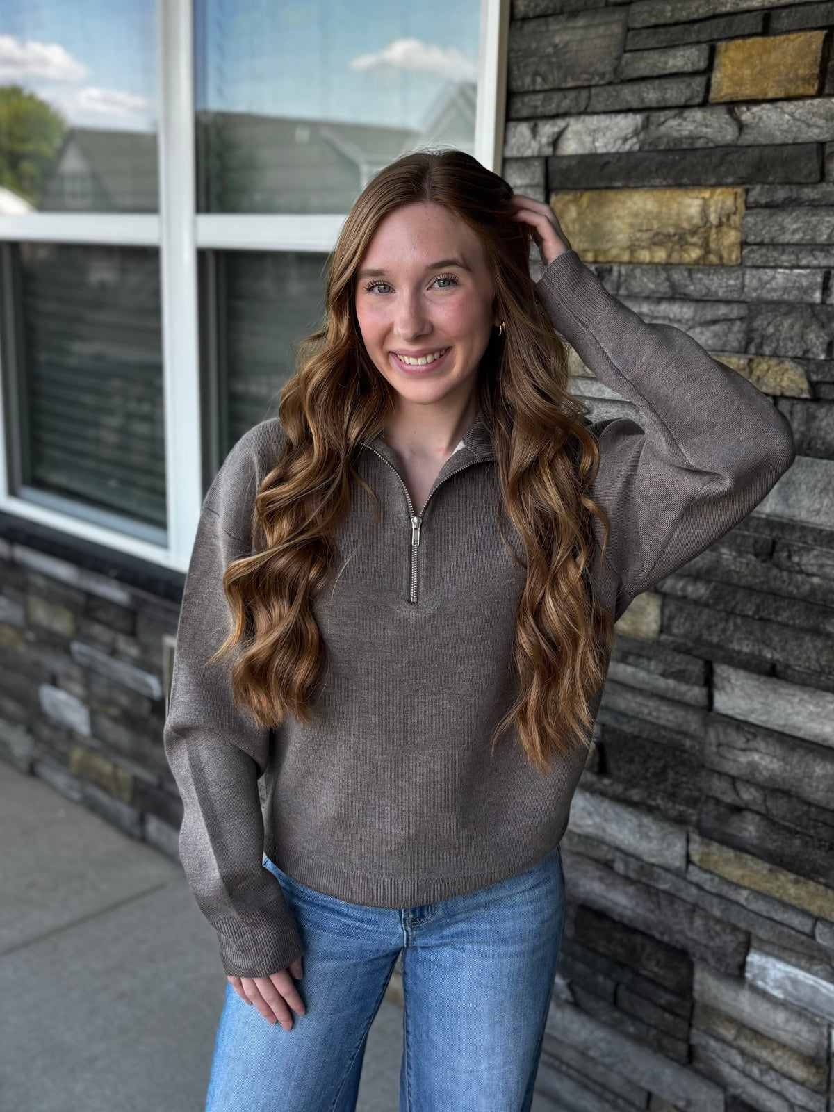 Cashmere Blend Sweater