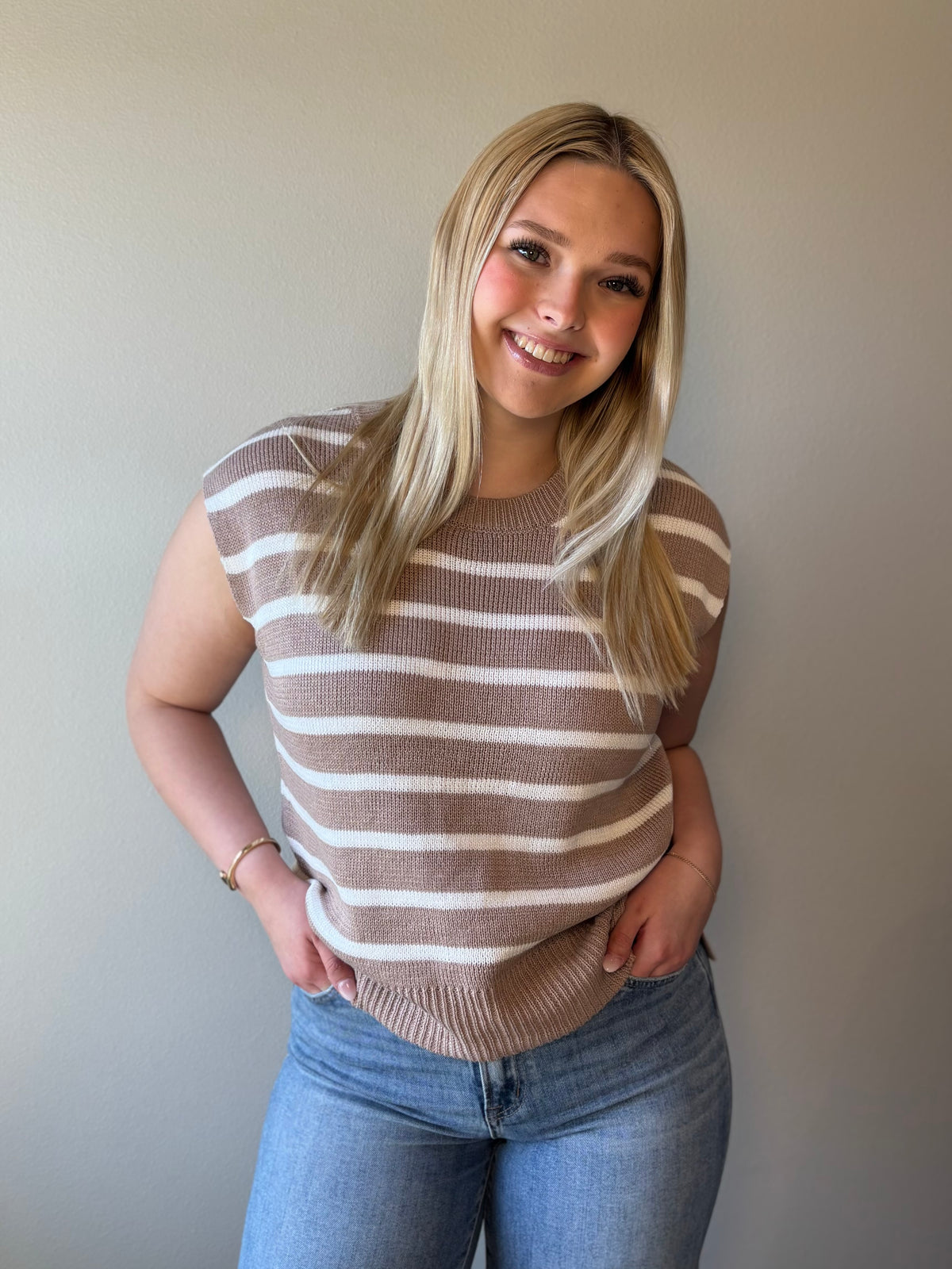 Sandbar Stripe Top
