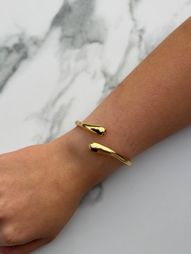 Teardrop Cuff Bangle