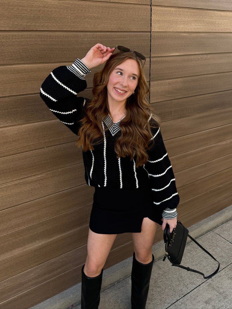 Rhythm Striped Sweater