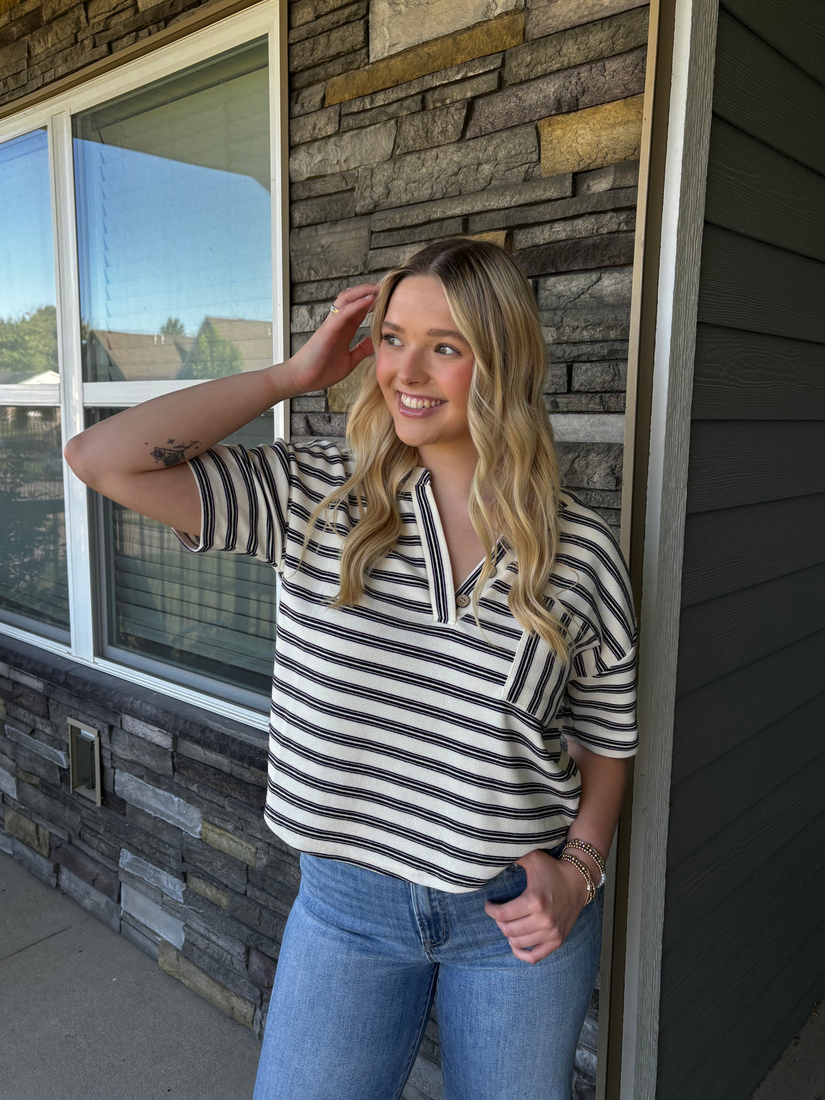 Harbor Henley Top