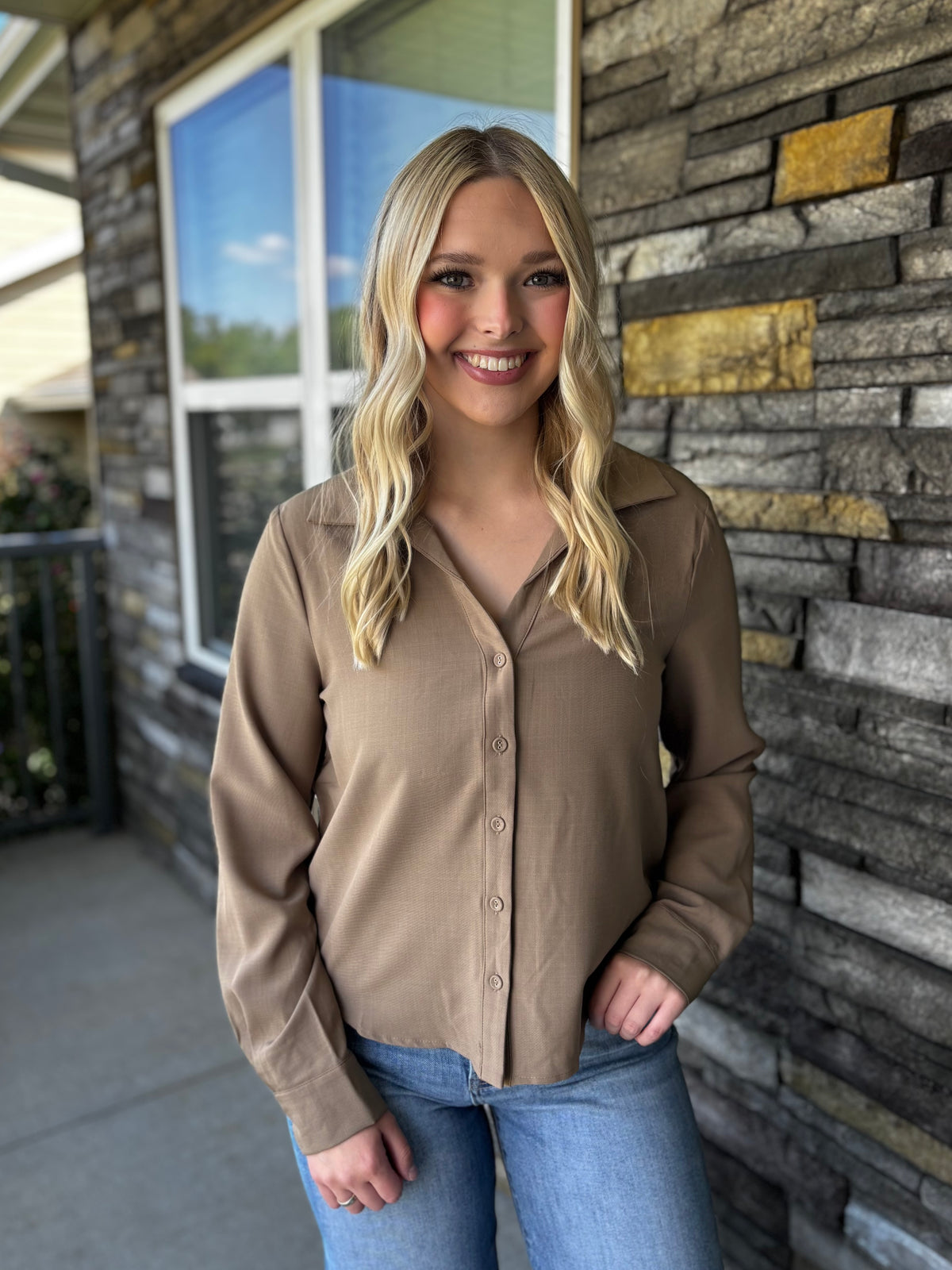 Mocha Monday Blouse