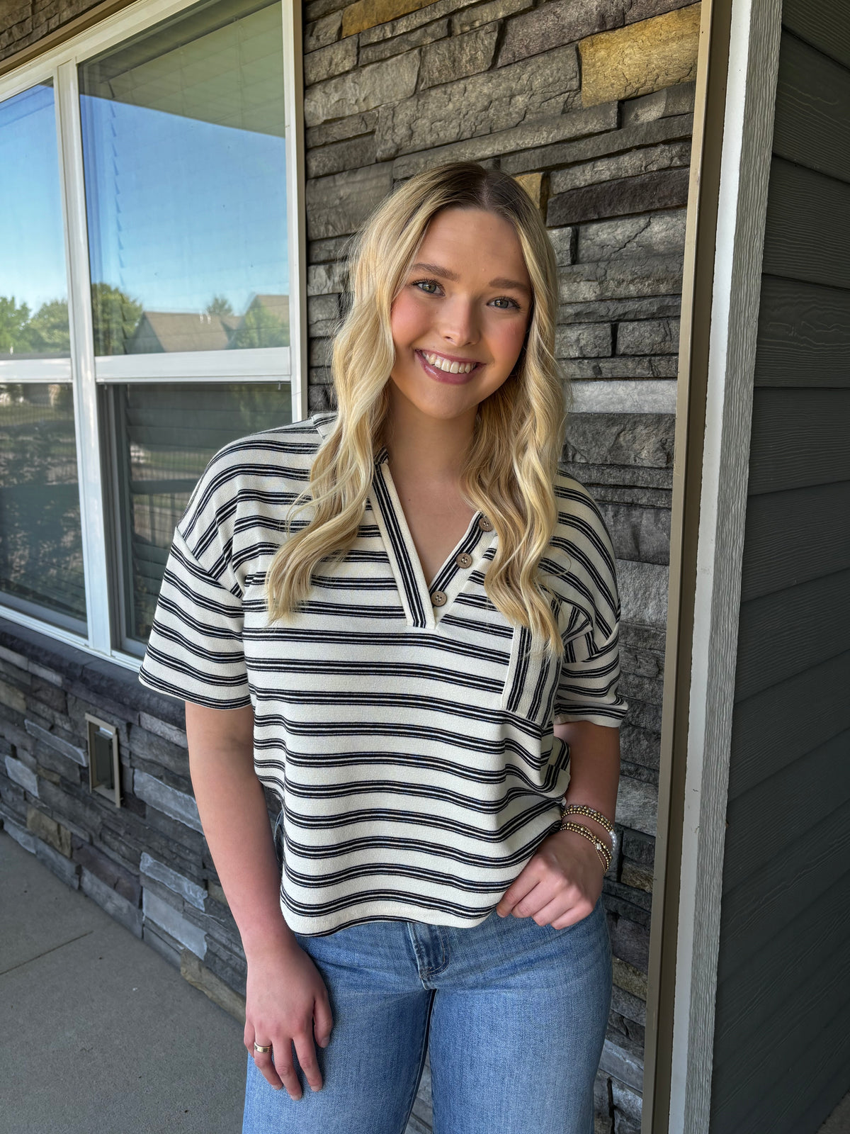 Harbor Henley Top